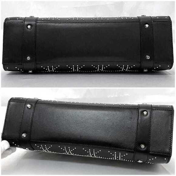 DIOR Black Leather Shoulder Bag - Picture 5 of 11